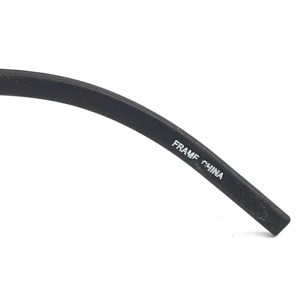 Flexon Eyeglasses Frames B2007 002 Black Copper Brown Rectangle 50-19-145